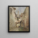 Steeg in de Wachau - Paul Unbereit — ingelijst kunstwerk aan de muur