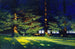 Interior forest painting with flock of sheep grazing - Paul Wilhelm Keller-Reutlingen — artwork view