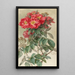Branches de roses de coucou - Paul de Longpré — framed artwork on a wall