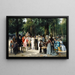 A New Fashion under the Directory - Paul Émile Antony Morlon — framed artwork on a wall