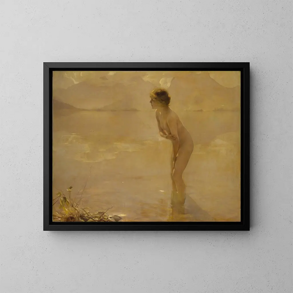 Septemberochtend - Paul Émile Chabas — ingelijst kunstwerk aan de muur