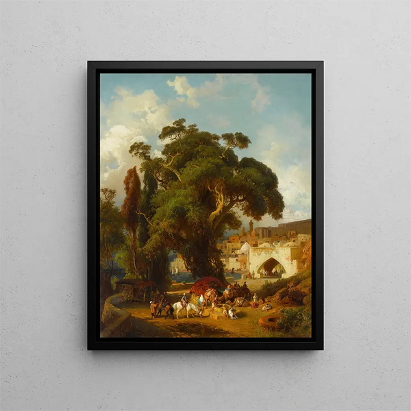Paul von Franken - A gateway to an Eastern town.webp