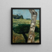 Tronc de bouleau - Paula Modersohn-Becker — framed artwork on a wall