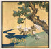 Paulownia's en chrysanten - Sakai Hoitsu — weergave van het kunstwerk