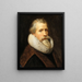 Self-portrait Painting - Paulus Moreelse — framed artwork on a wall