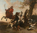 Jacht op de beer - Paulus Potter — weergave van het kunstwerk