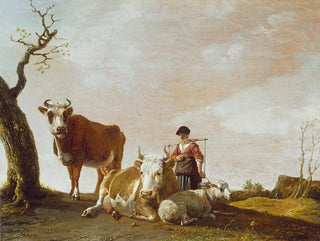 Paulus Potter - The Milkmaid.webp