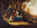 van Repos pendant la fuite en Égypte - Paulus van Vianen II — weergave van het kunstwerk