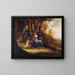 van Repos pendant la fuite en Égypte - Paulus van Vianen II — ingelijst kunstwerk aan de muur