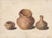 Indian antiquiteiten schilderij - Pavel Petrovich Svinin — weergave van het kunstwerk