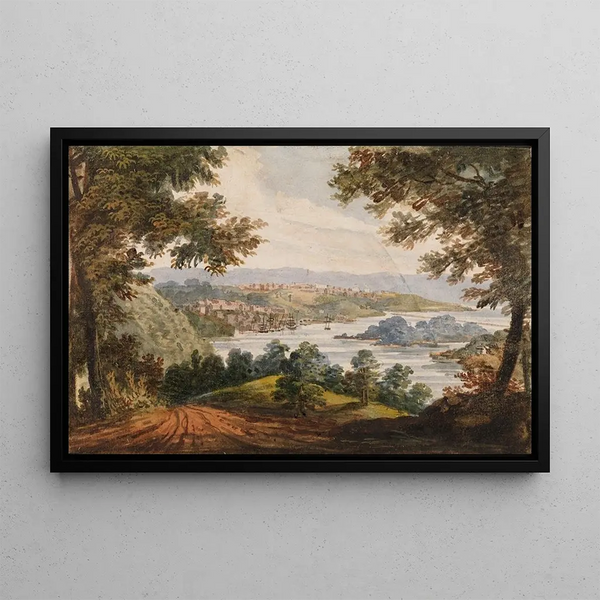Pavel Petrovich Svinin - Washington and Georgetown from the Alexandria Road.webp