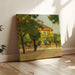 Reproduction of the painting Pavilion of Pleasure, Prater, Vienna - Carl Moll