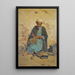The Arab shoemaker - Pavlos Prosalentis — framed artwork on a wall