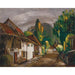 Reproductie van het schilderij Landschap Haute-Savoie - Boris Grigoriev