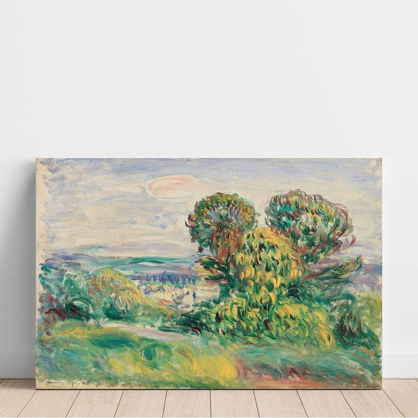 Paysage - Pierre-Auguste Renoir | Reproduction Tableau Décoration murale affiche copie