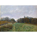Reproductie van het schilderij Landschapschilderij van Louveciennes - Alfred Sisley