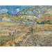 Reproductie van het schilderij Landschapschilderij in Saint-Rémy - Vincent van Gogh