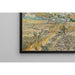 Reproductie van het schilderij Landschapschilderij in Saint-Rémy - Vincent van Gogh