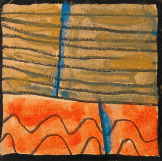 Paysage abstrait - Egon Schiele