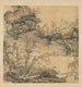 Landschapschilderij herfst - Chen Hongshou — weergave van het kunstwerk