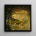 Landschap met bomen en vee - Albert Pinkham Ryder — ingelijst kunstwerk aan de muur
