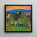 Landschap met bloemen - Alexej von Jawlensky — ingelijst kunstwerk aan de muur