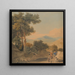 Landscape with Figures - William Havell — framed artwork on a wall