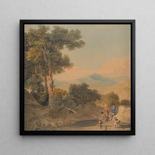 Paysage avec figures - William Havell