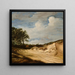 Landschap met de duin - Guillam Dubois — ingelijst kunstwerk aan de muur