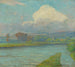 Landschap met rivier - udovt ordk — weergave van het kunstwerk