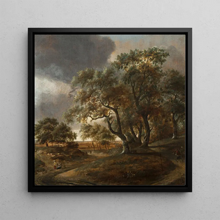 Paysage avec staffage - Jan Vermeer van Haarlem l'Ancien