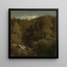 Landschap met een Molen - Hans Gude — ingelijst kunstwerk aan de muur