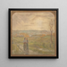Landschapsschilderij met een stel dat wandelt - Jean Joseph Enders — ingelijst kunstwerk aan de muur