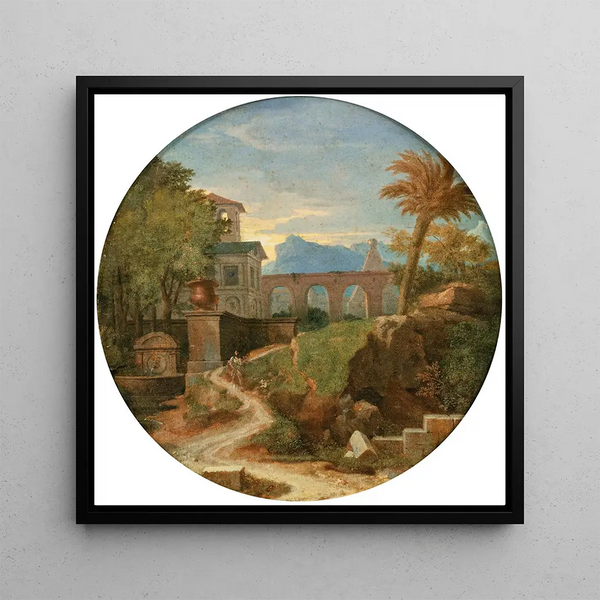 Paysage classique - Francisque Millet