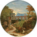 Klassiek landschap - Francisque Millet — weergave van het kunstwerk