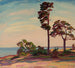 Landschapschilderij van Saaremaa - Nikolai Triik — weergave van het kunstwerk