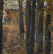 Landschap in de herfst - Isaak Izrailevich Brodsky — weergave van het kunstwerk