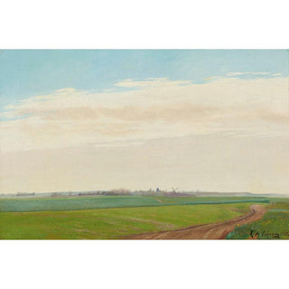 Paysage d'été, Baldersbrønde - Laurits Andersen Ring | Reproduction Tableau Décoration murale affiche copie