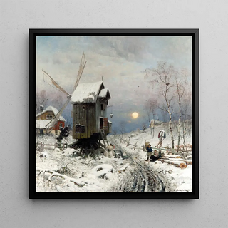 Paysage d'hiver - Frithjof Smith-Hald
