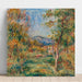 Reproductie van het schilderij Landschap van Cagnes - Pierre-Auguste Renoir