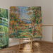 Reproductie van het schilderij Landschap van Cagnes - Pierre-Auguste Renoir