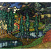 Reproductie van het schilderij Landschapschilderij van Võrumaa - Konrad Mägi