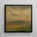 Landschap van de Hudson-vallei - Frederic Edwin Church — ingelijst kunstwerk aan de muur