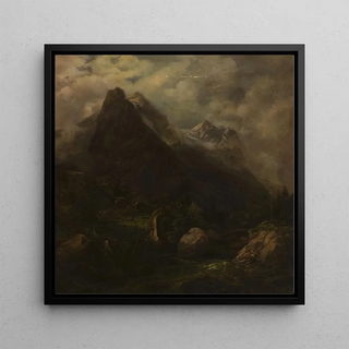 Paysage de montagne - Carl Wagner
