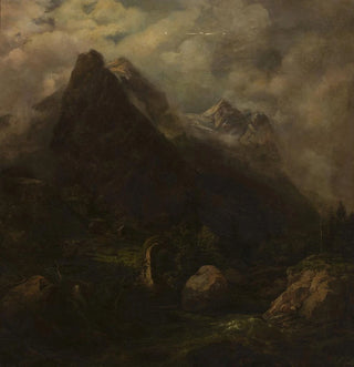 Paysage de montagne - Carl Wagner