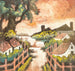 Village Landscape - Hugo Scheiber — artwork view