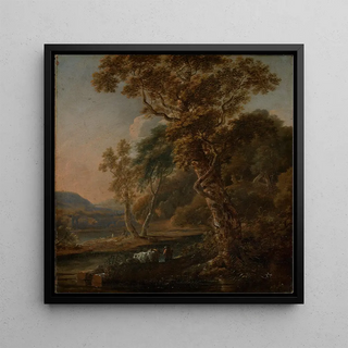 Paysage du soir du sud - Joris van der Haagen