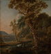 Landschapschilderij van de avond in het zuiden - Joris van der Haagen — weergave van het kunstwerk