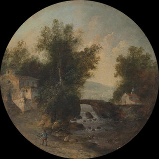 Paysage du sud avec des randonneurs - Louis Bélanger