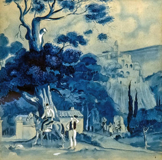Paysage espagnol - Georges Gaudion